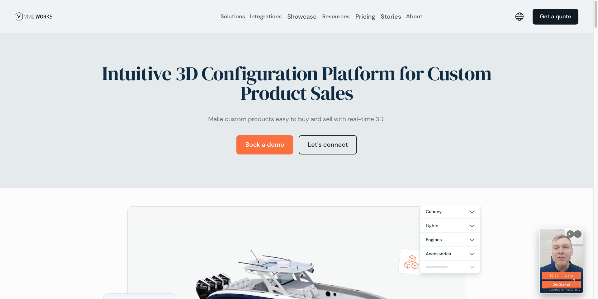 Vividworks furniture 3D configurator platform — Vividworks as Threekit alternative